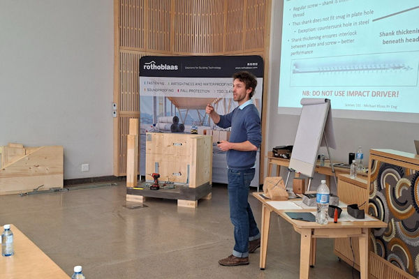 CPD-Accredited Workshop – The Phases of Timber Construction Using a Full-Scale Model